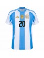 Argentina Alexis Mac Allister #20 Domaci Dres Copa America 2024 Kratak Rukavima